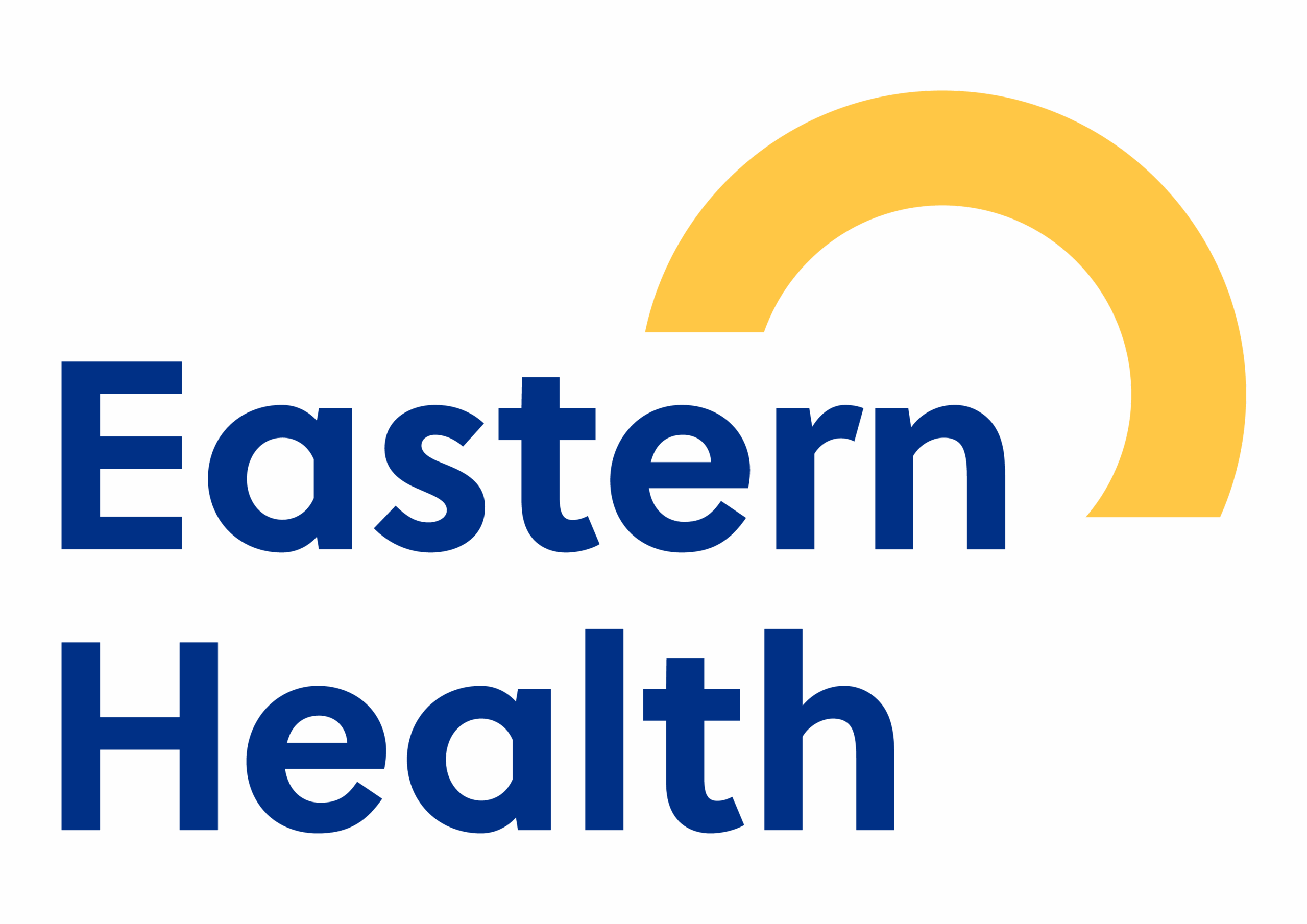 Eastern Health Colour Logo vertical PNG